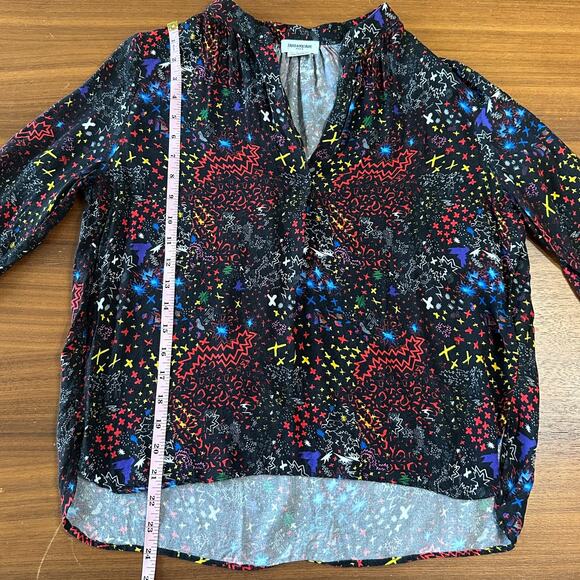 Zadig & Voltaire Tink Glam Rock Blouse in Abstract, Modern, Indie, Punk, Small - Picture 7 of 9